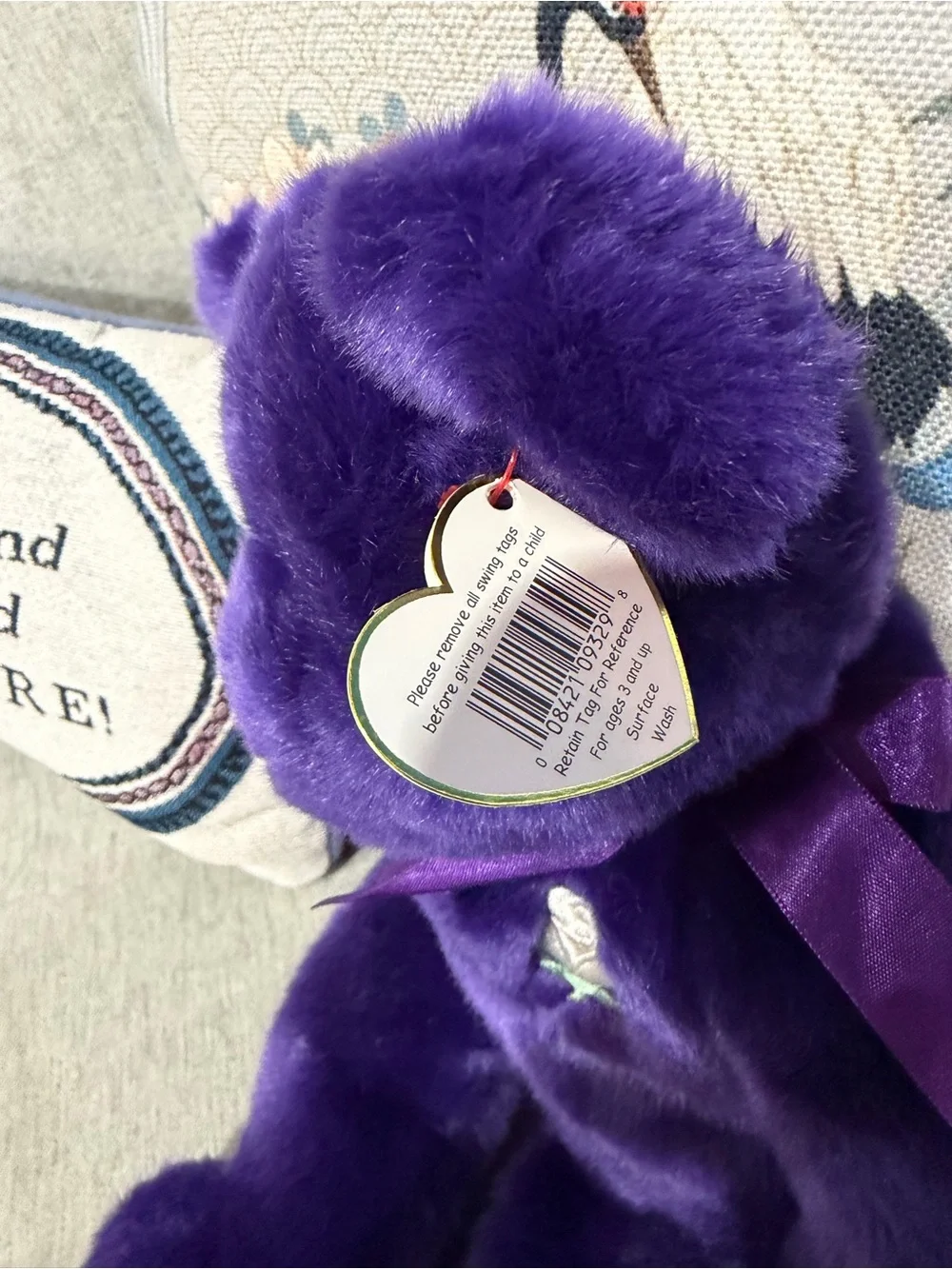 Ty Purple Princess Diana Memorial Bears